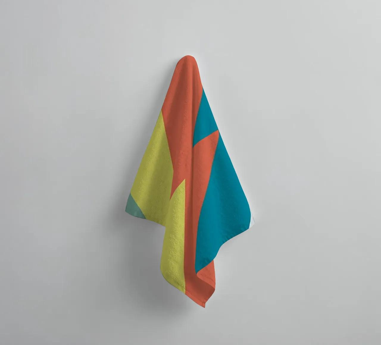 spring rock towel by James M Coyle