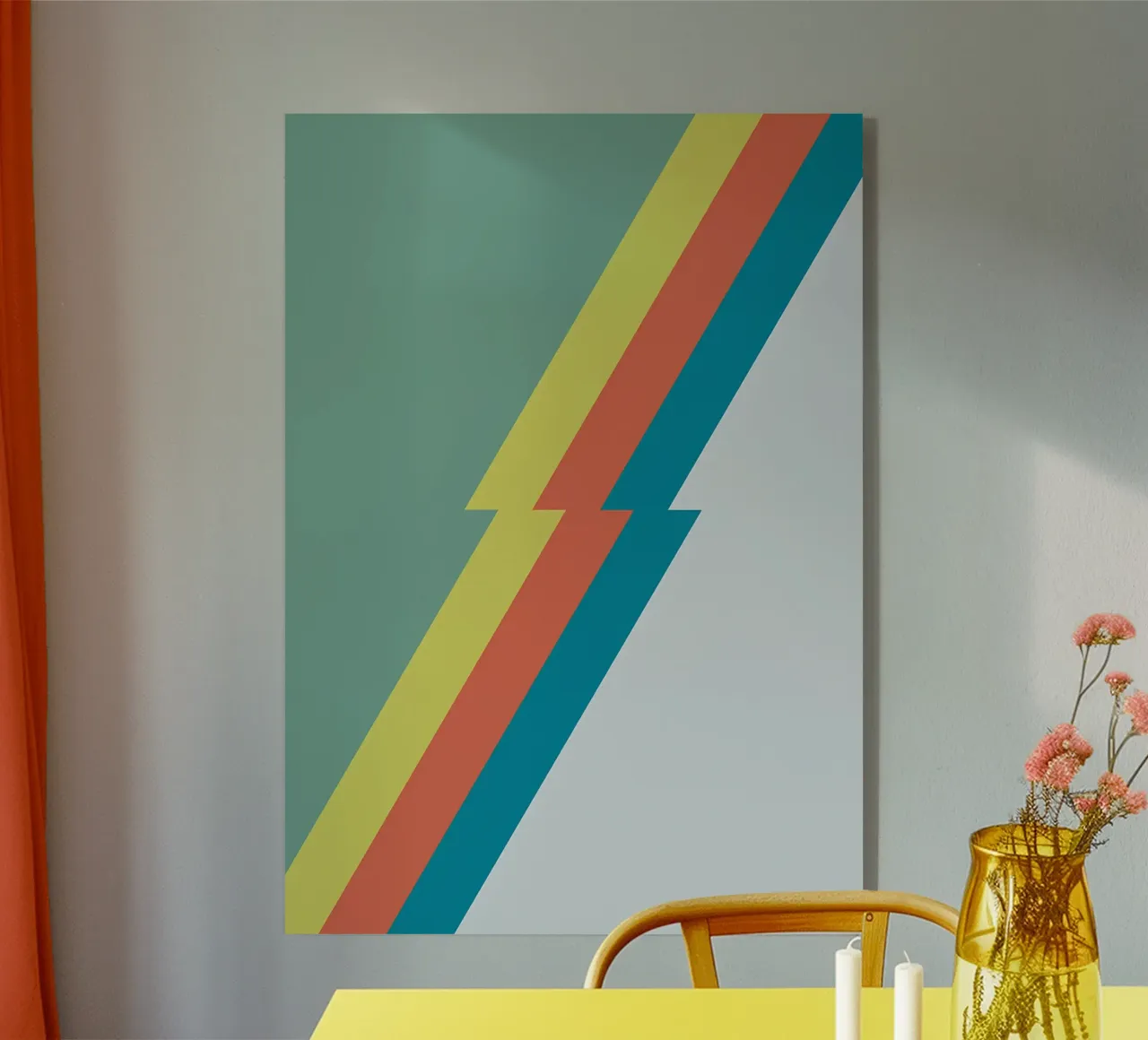 spring rock acrylic glass by James M Coyle