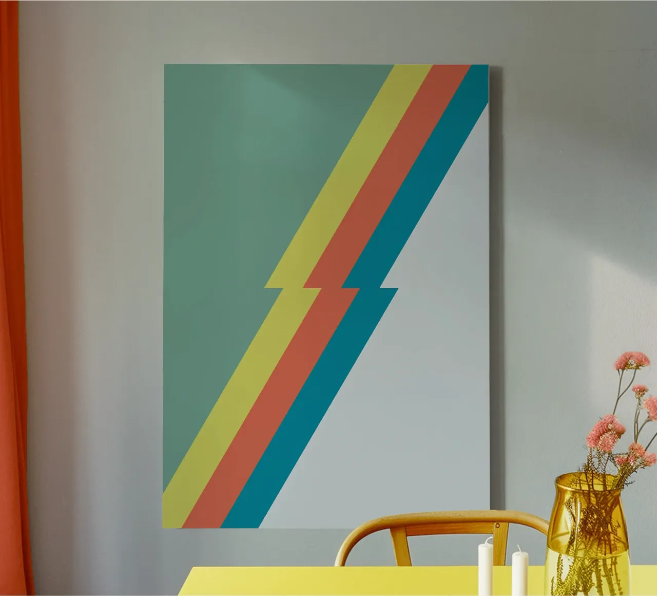 springsteen canvas met Baklijst van James M Coyle