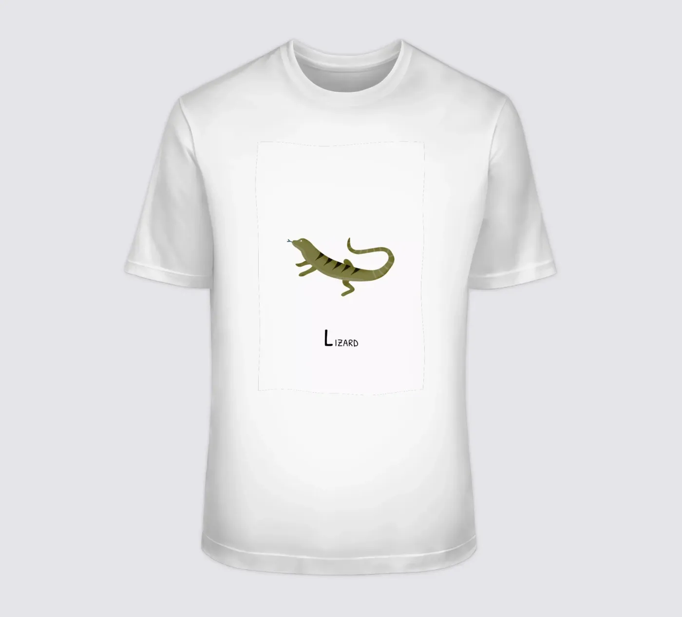 Lizard t-shirt da Little Flourishes