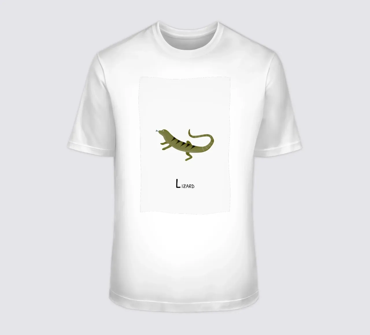 Lizard t-shirt da Little Flourishes