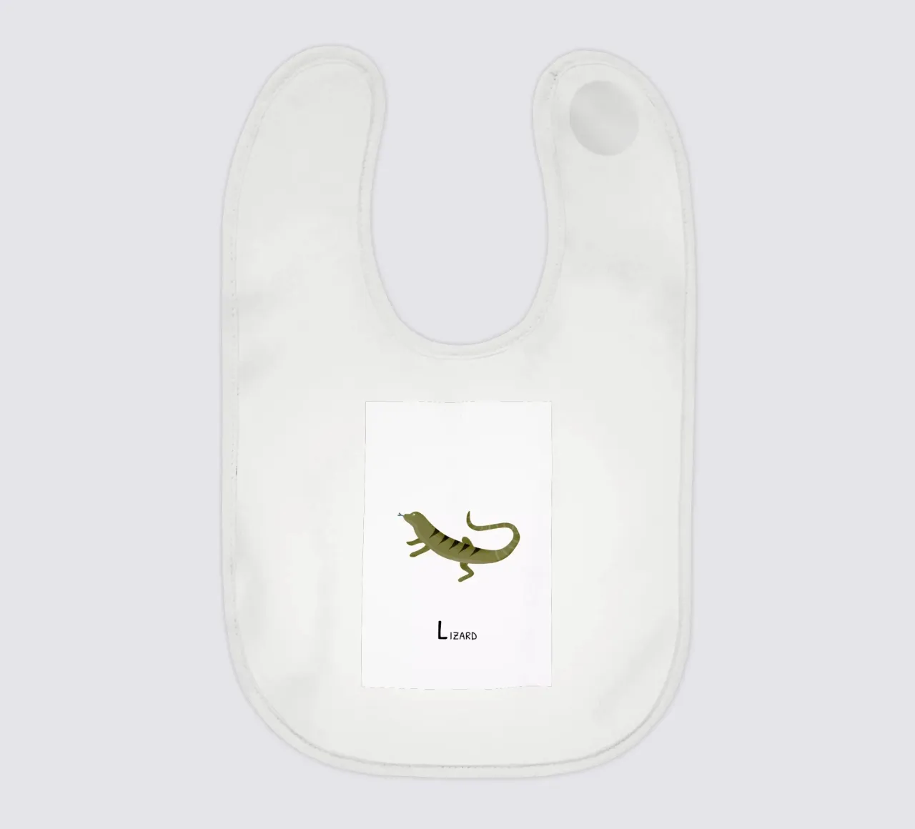 Lizard bavaglino da Little Flourishes