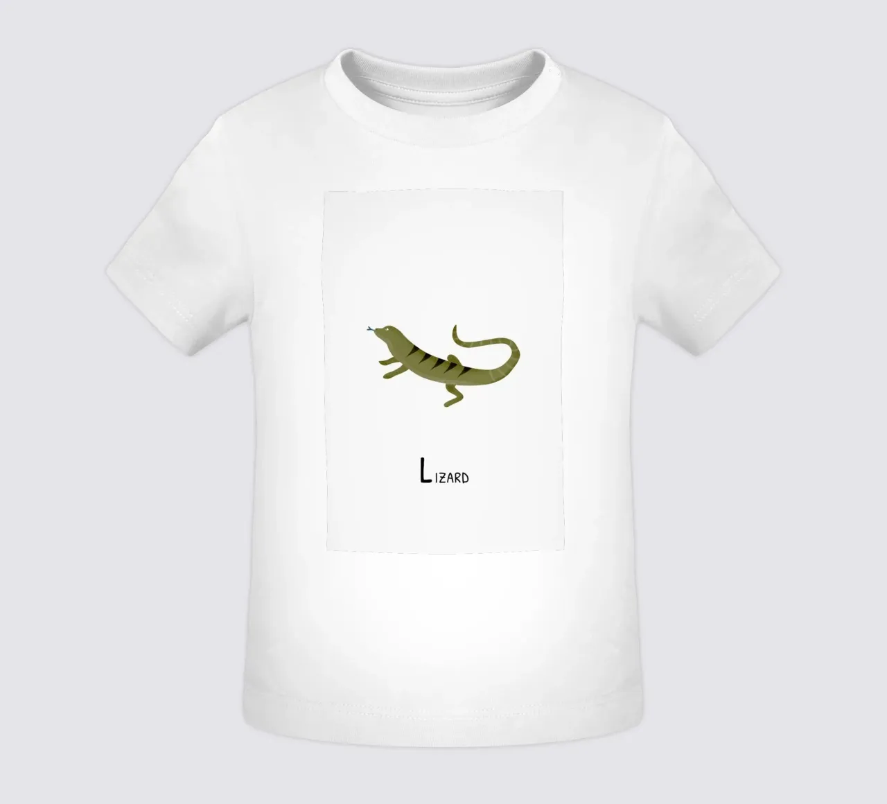 Lizard maglietta neonato da Little Flourishes