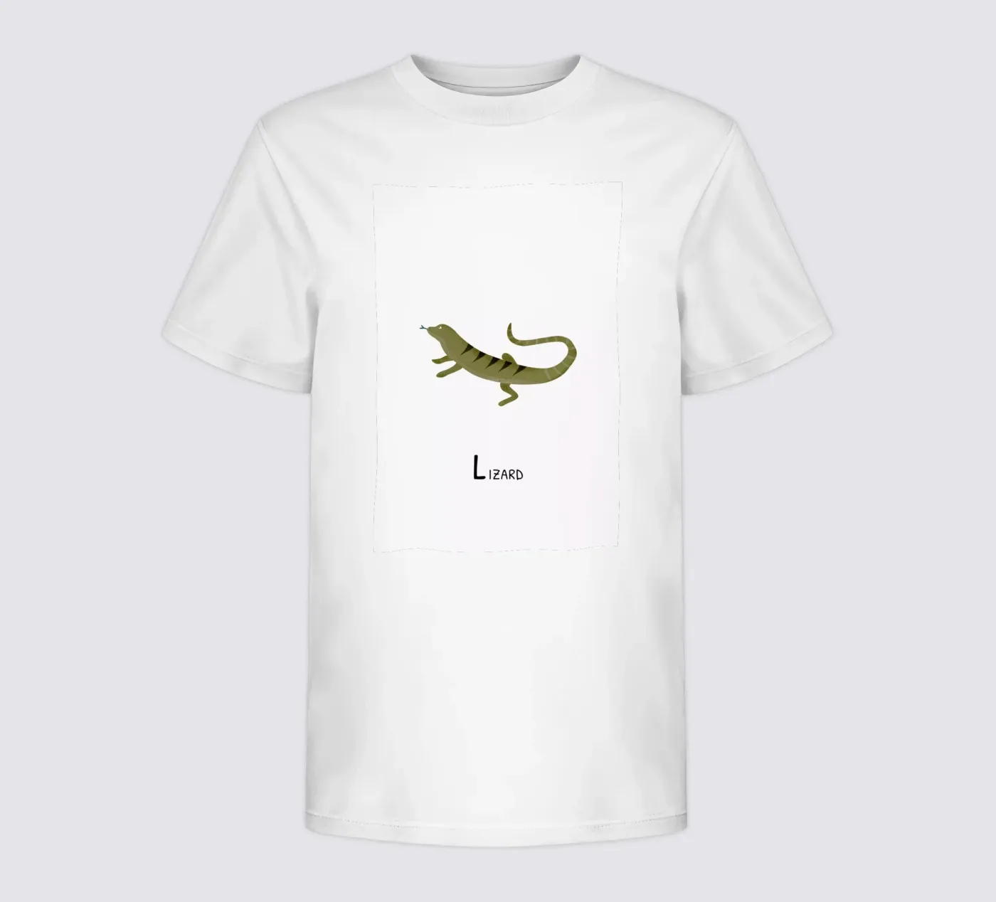 Lizard t-shirt bambini da Little Flourishes