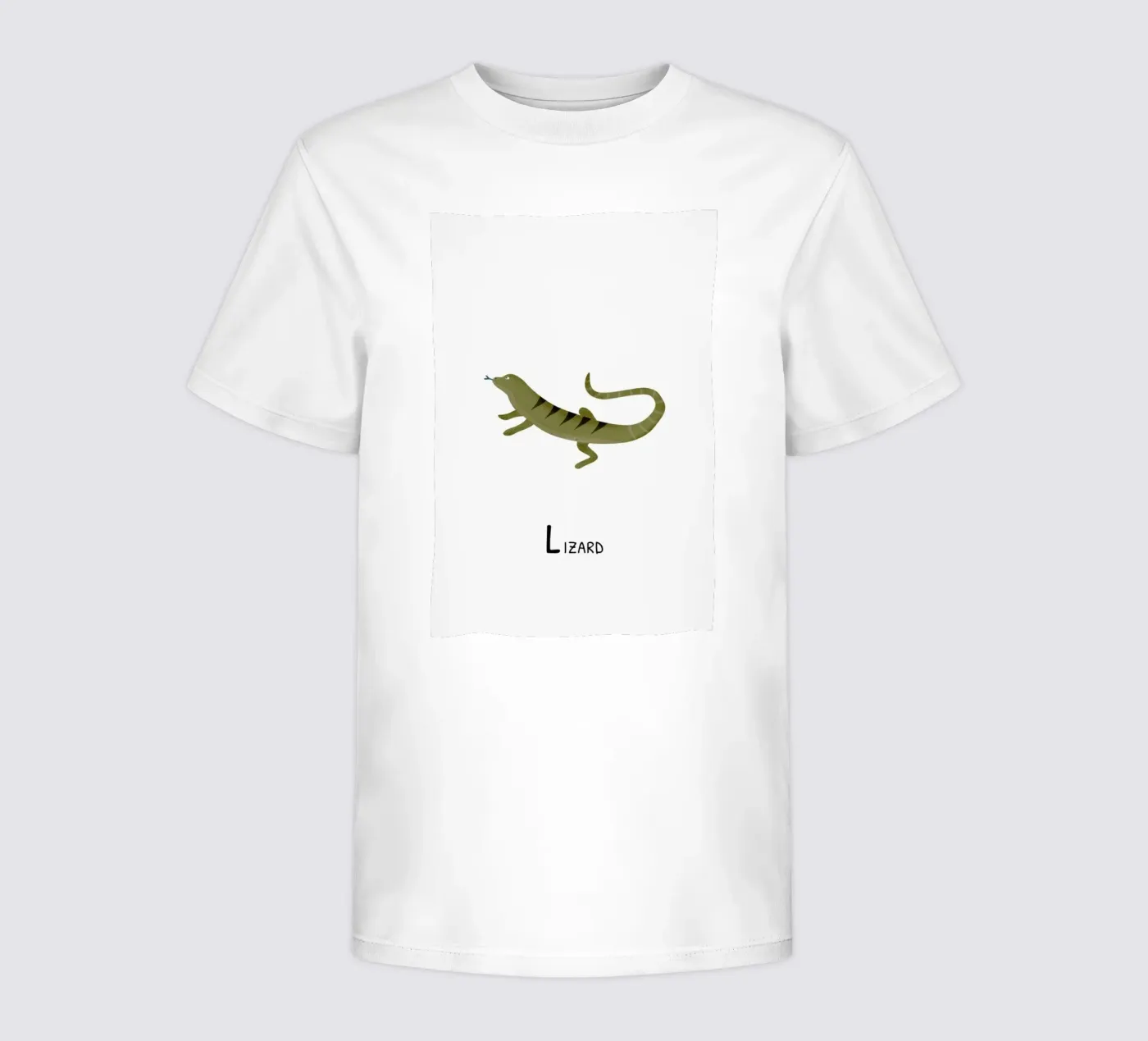 Lizard t-shirt bambini da Little Flourishes