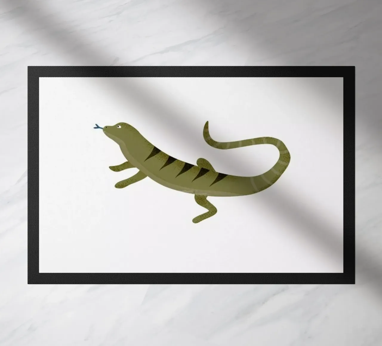 Lizard zerbino da Little Flourishes