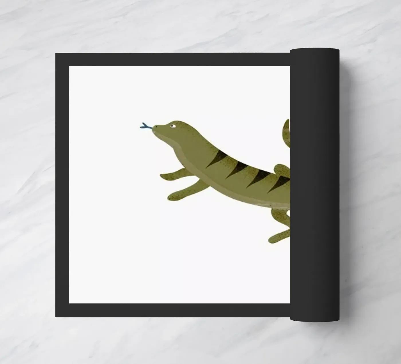 Lizard doormat by Little Flourishes