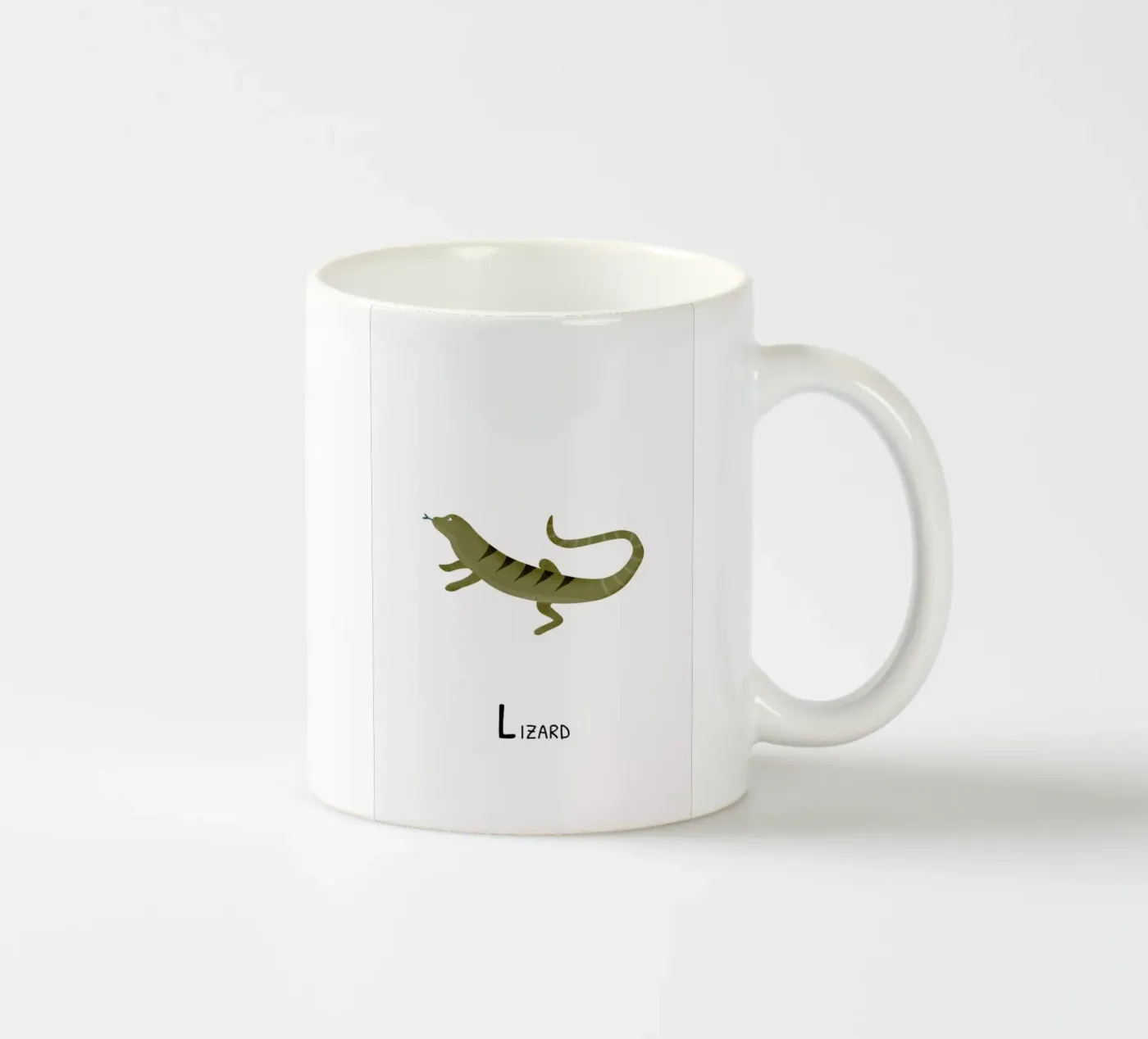 Lizard tazza in ceramica da Little Flourishes