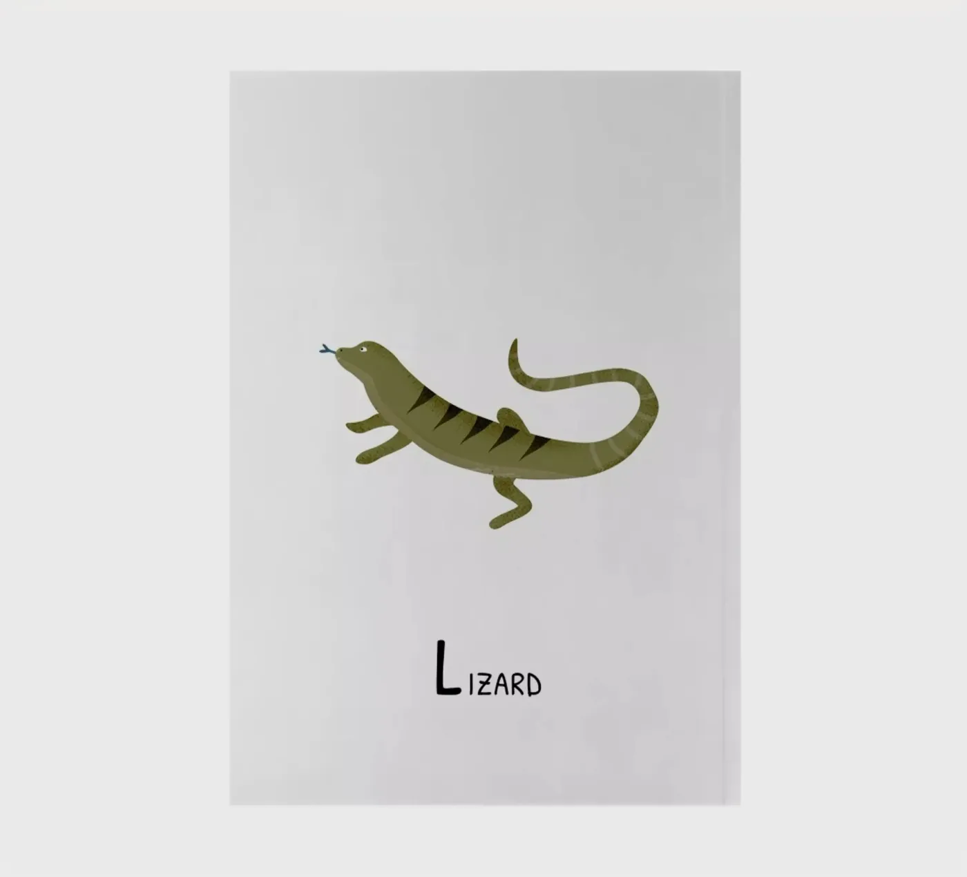 Lizard carnet de Little Flourishes
