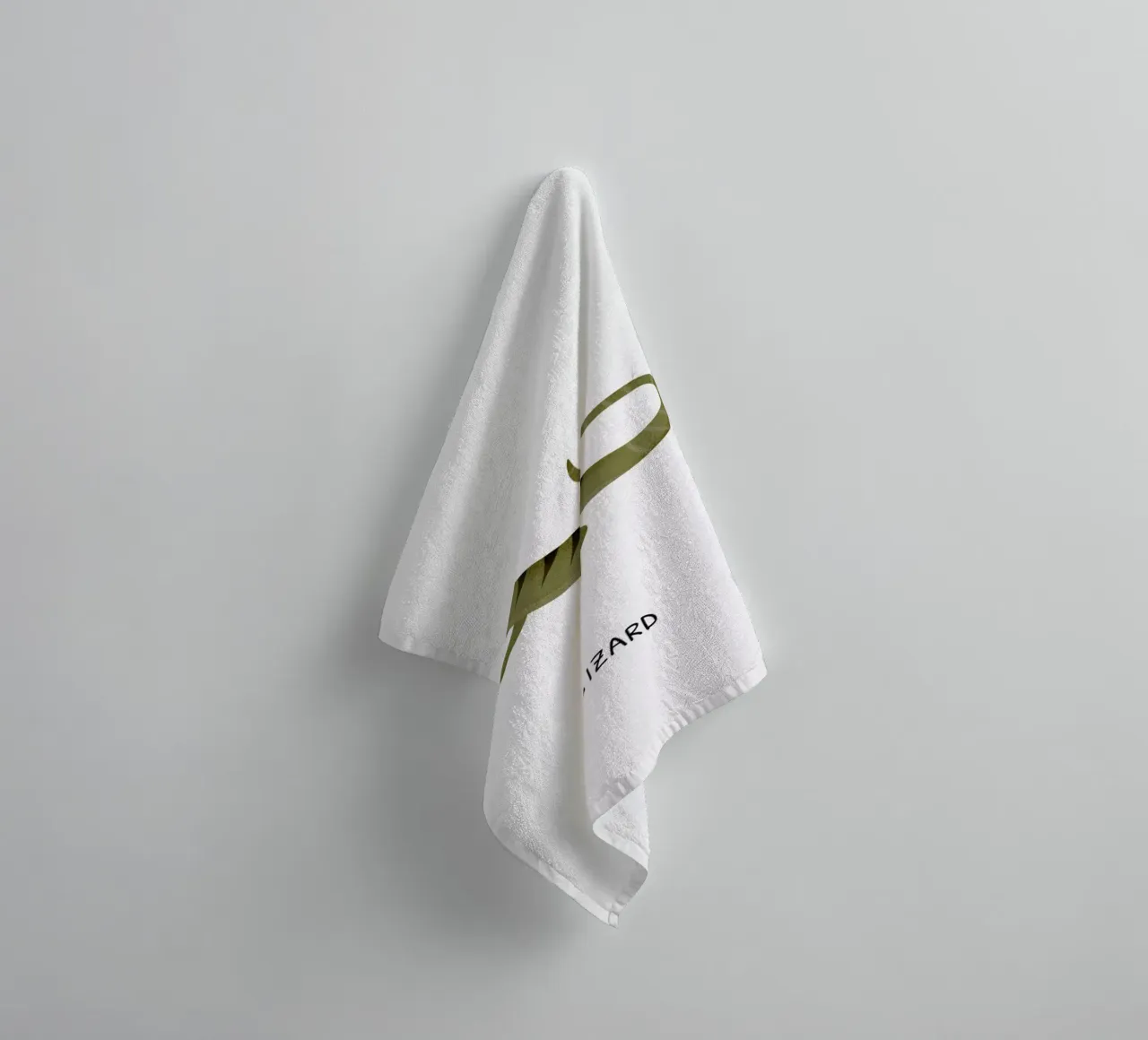 Lizard towel by Little Flourishes