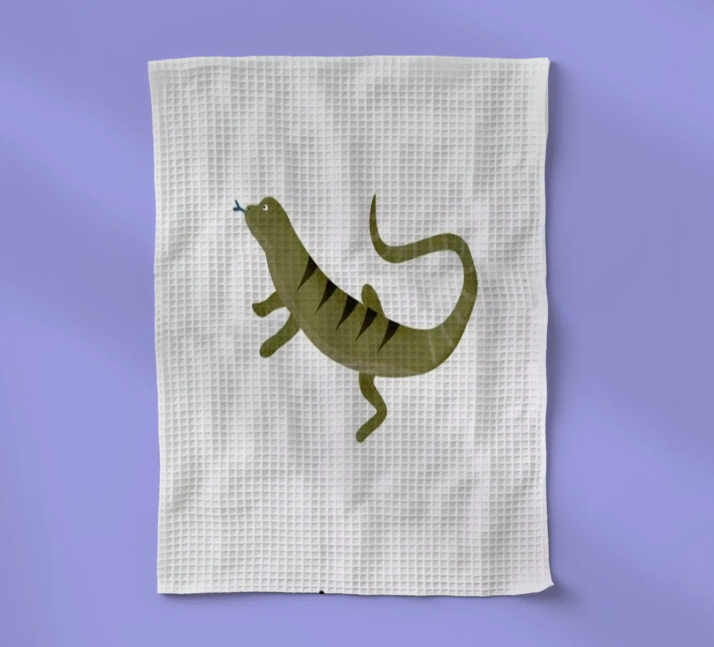 Lizard Geschirrtuch von Little Flourishes