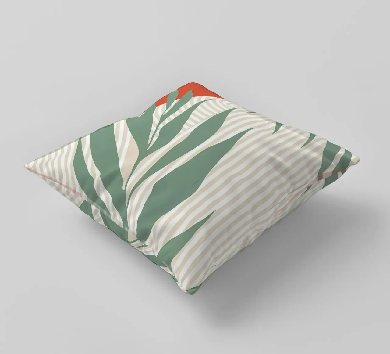 Minimalista floreale 01 cuscino da Rebecca Clark Wyrick
