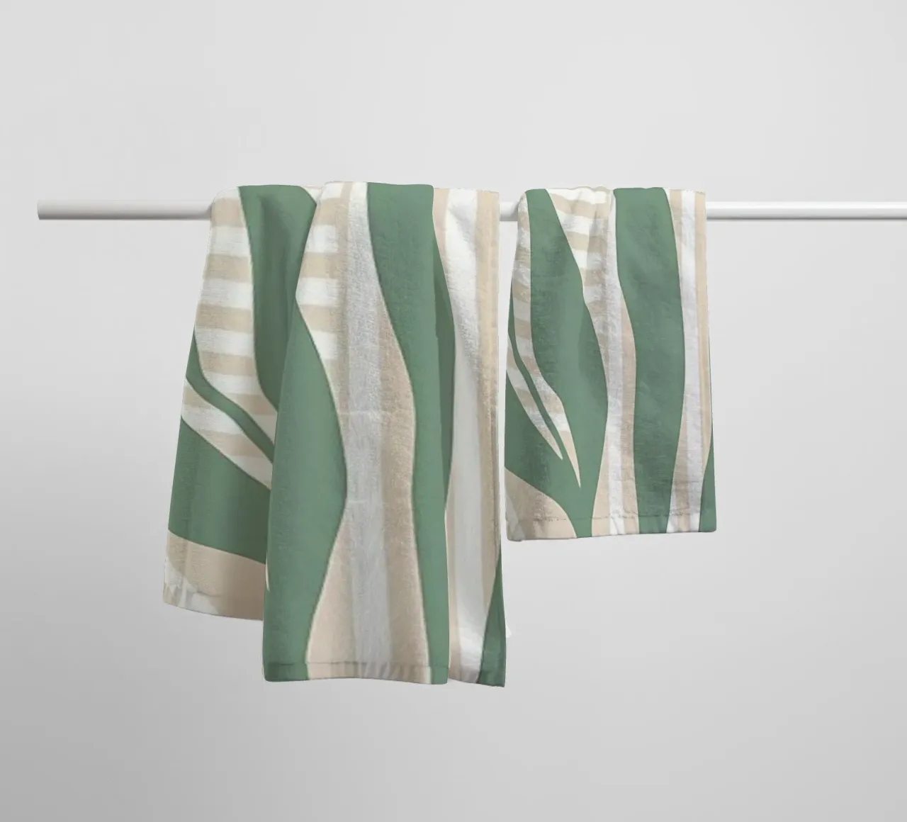 Minimalista floreale 01 asciugamano da bagno da Rebecca Clark Wyrick