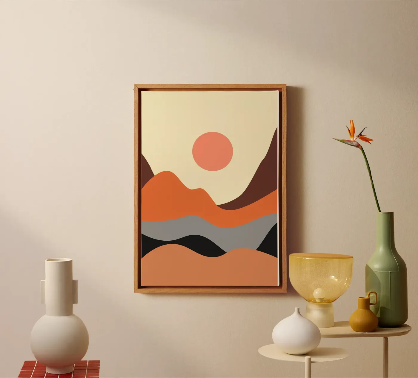 Poster canvas van James M Coyle