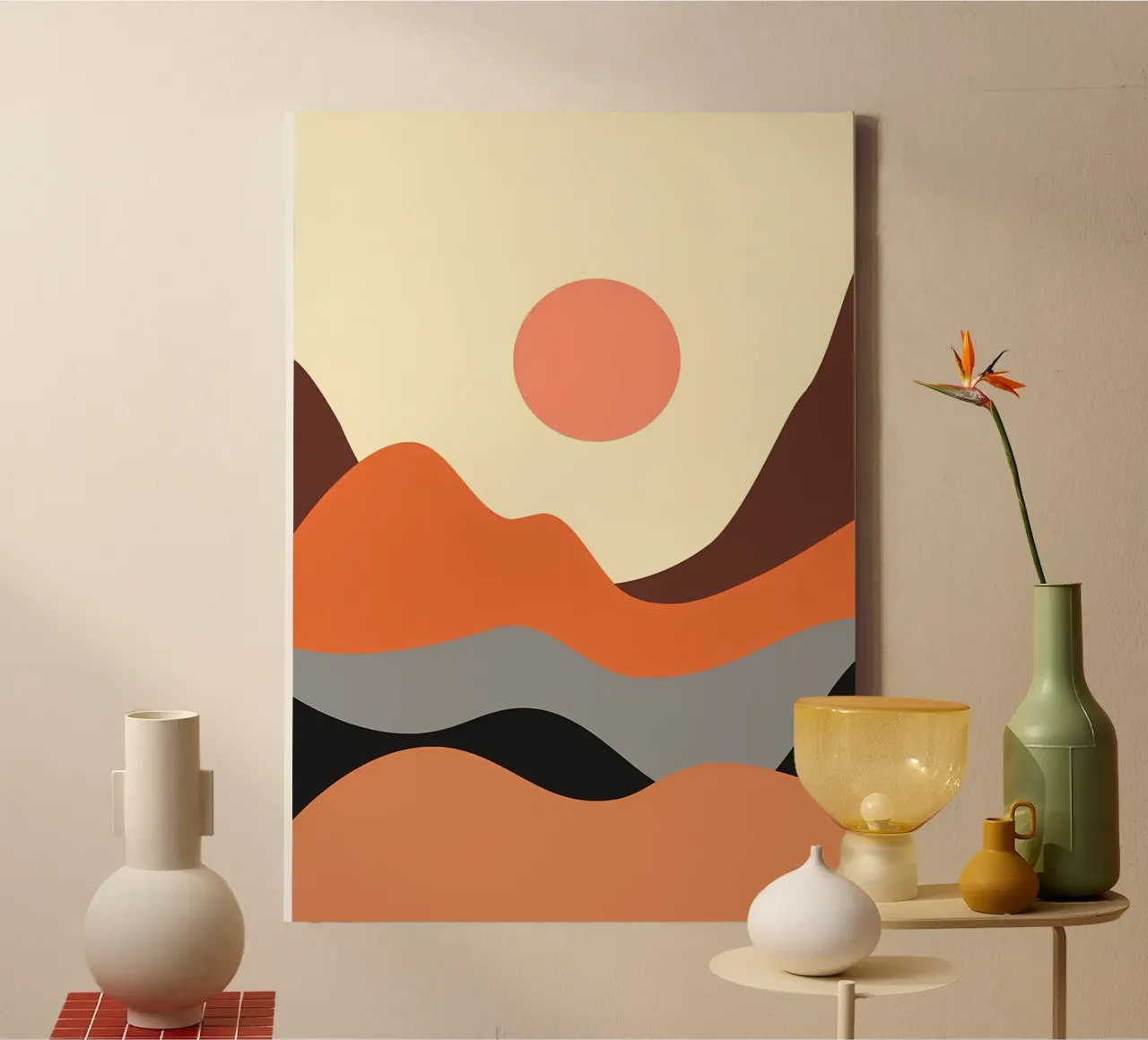 Poster canvas van James M Coyle