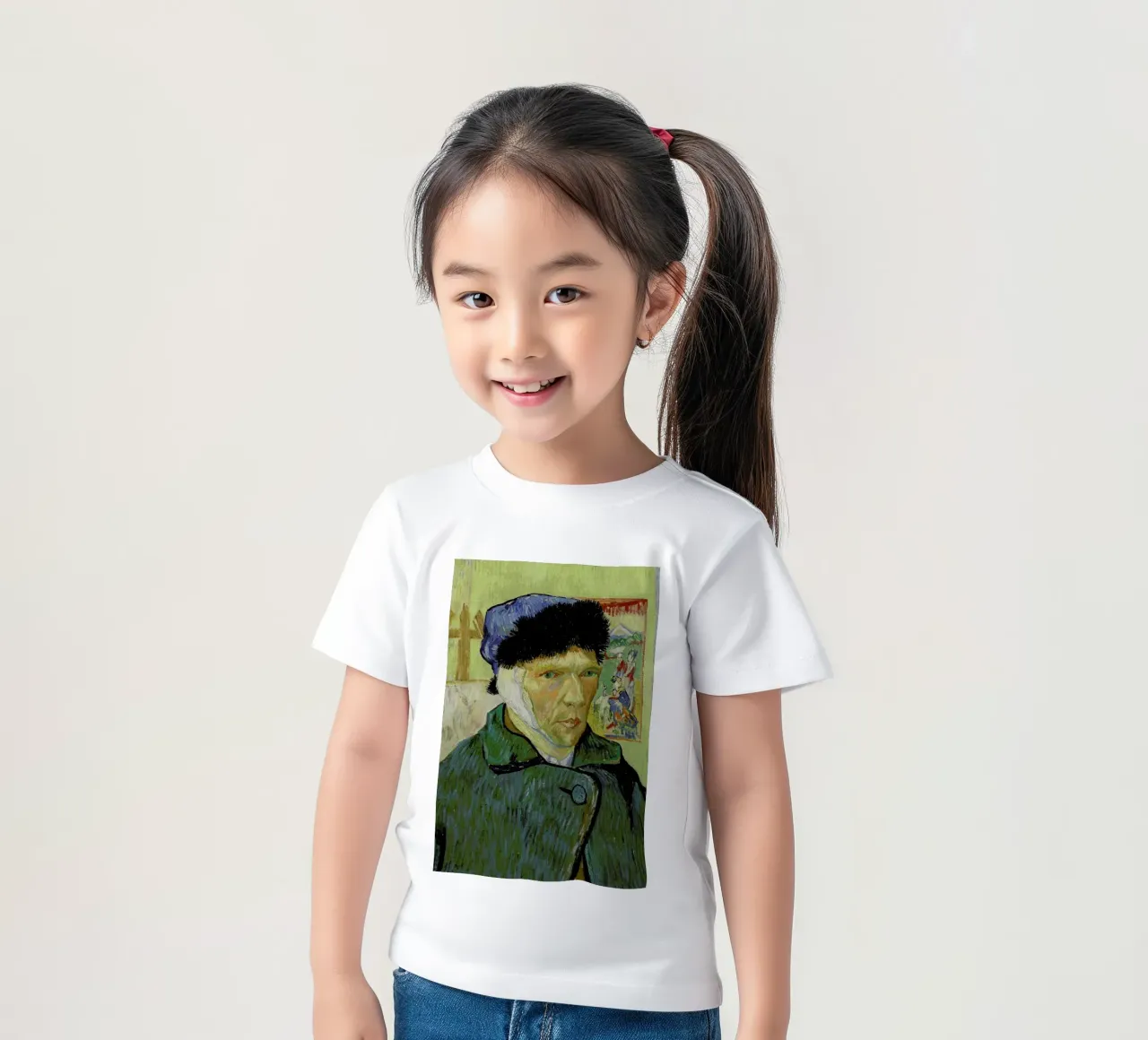 van Gogh - Self-Portrait with Bandaged Ear kids t-shirt by ARTOTHEK