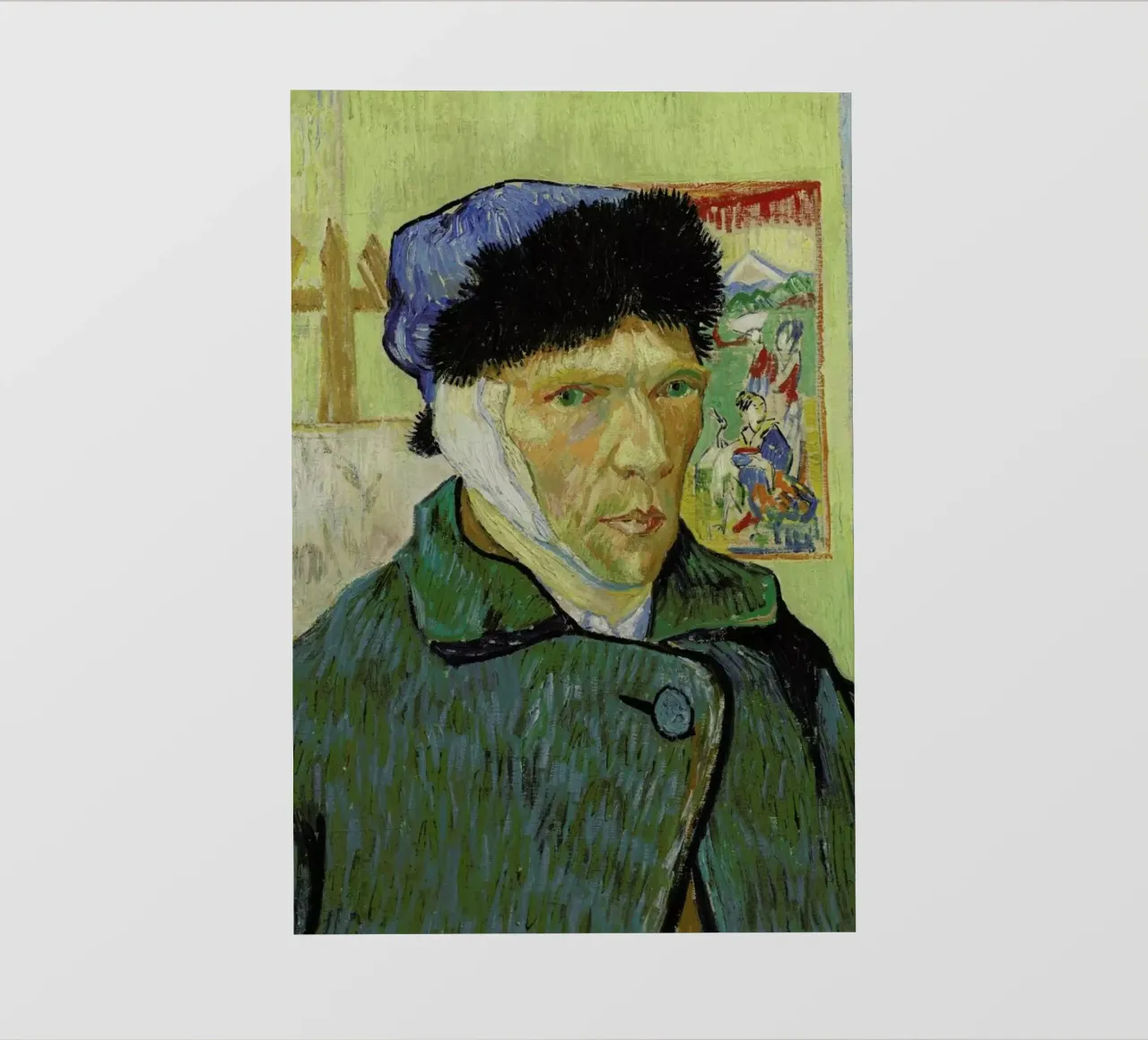 van Gogh - Self-Portrait with Bandaged Ear pellicola backlit da ARTOTHEK
