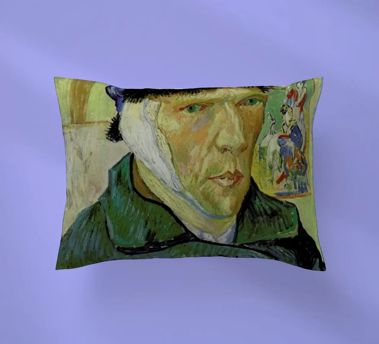 van Gogh - Self-Portrait with Bandaged Ear cuscino da ARTOTHEK