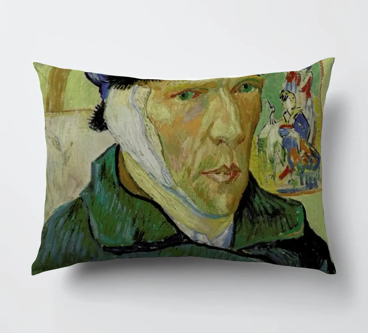 van Gogh - Self-Portrait with Bandaged Ear cuscino da ARTOTHEK