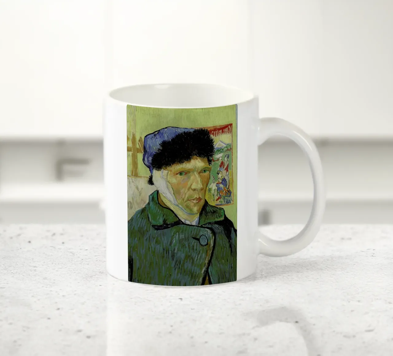 van Gogh - Self-Portrait with Bandaged Ear tazza in ceramica da ARTOTHEK