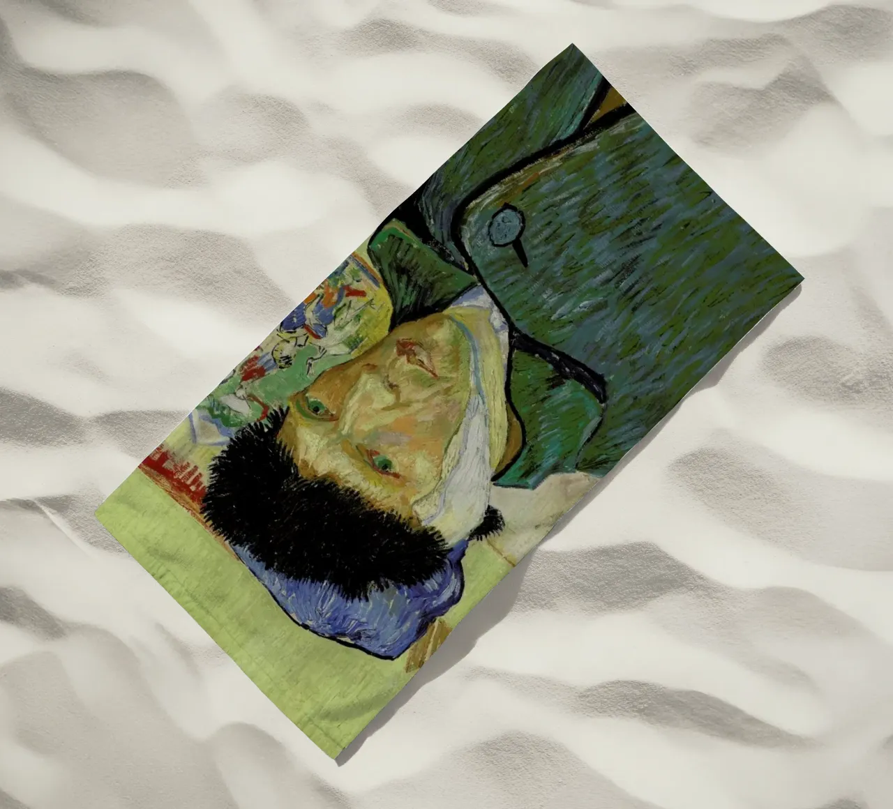 van Gogh - Self-Portrait with Bandaged Ear telo mare da ARTOTHEK