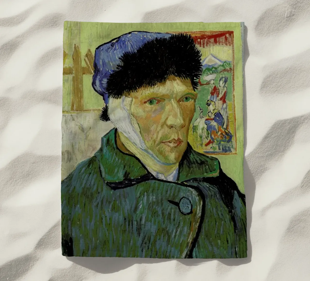 van Gogh - Self-Portrait with Bandaged Ear telo mare da ARTOTHEK