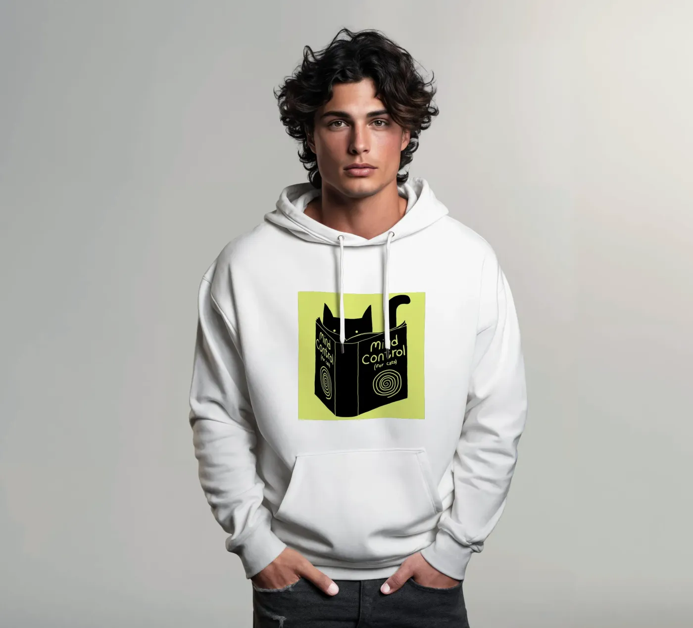 Mind Control felpa con cappuccio da Tobe Fonseca