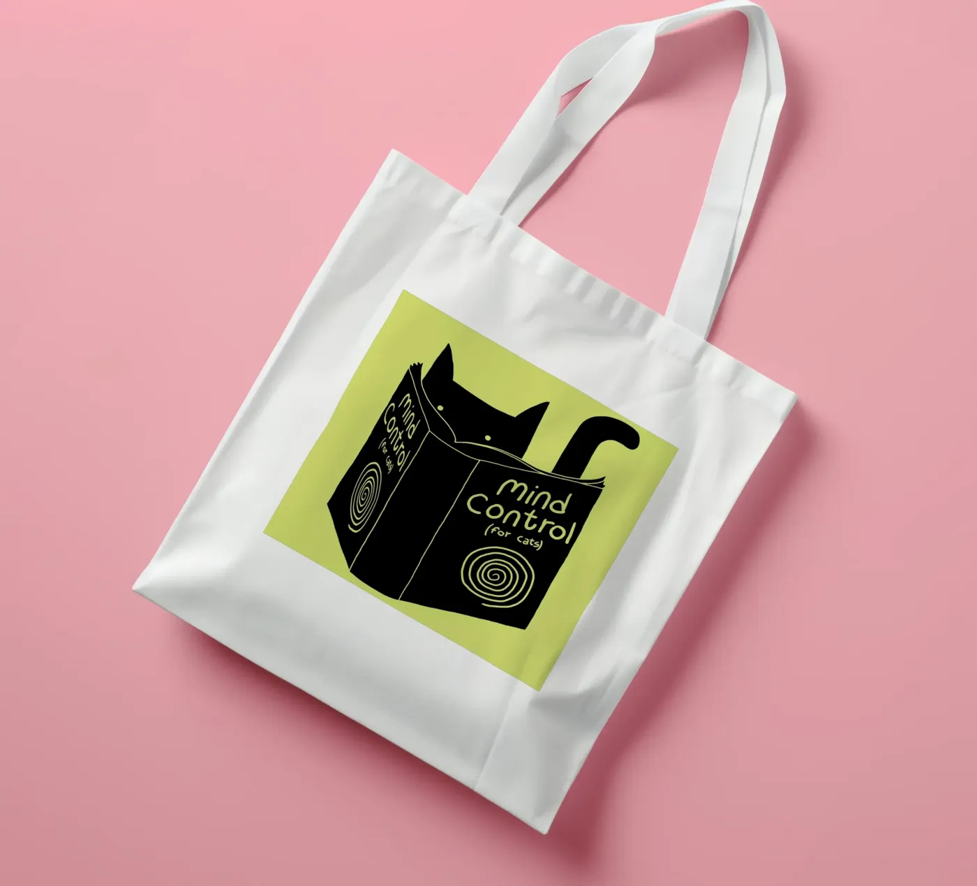 Mind Control borsa in juta da Tobe Fonseca