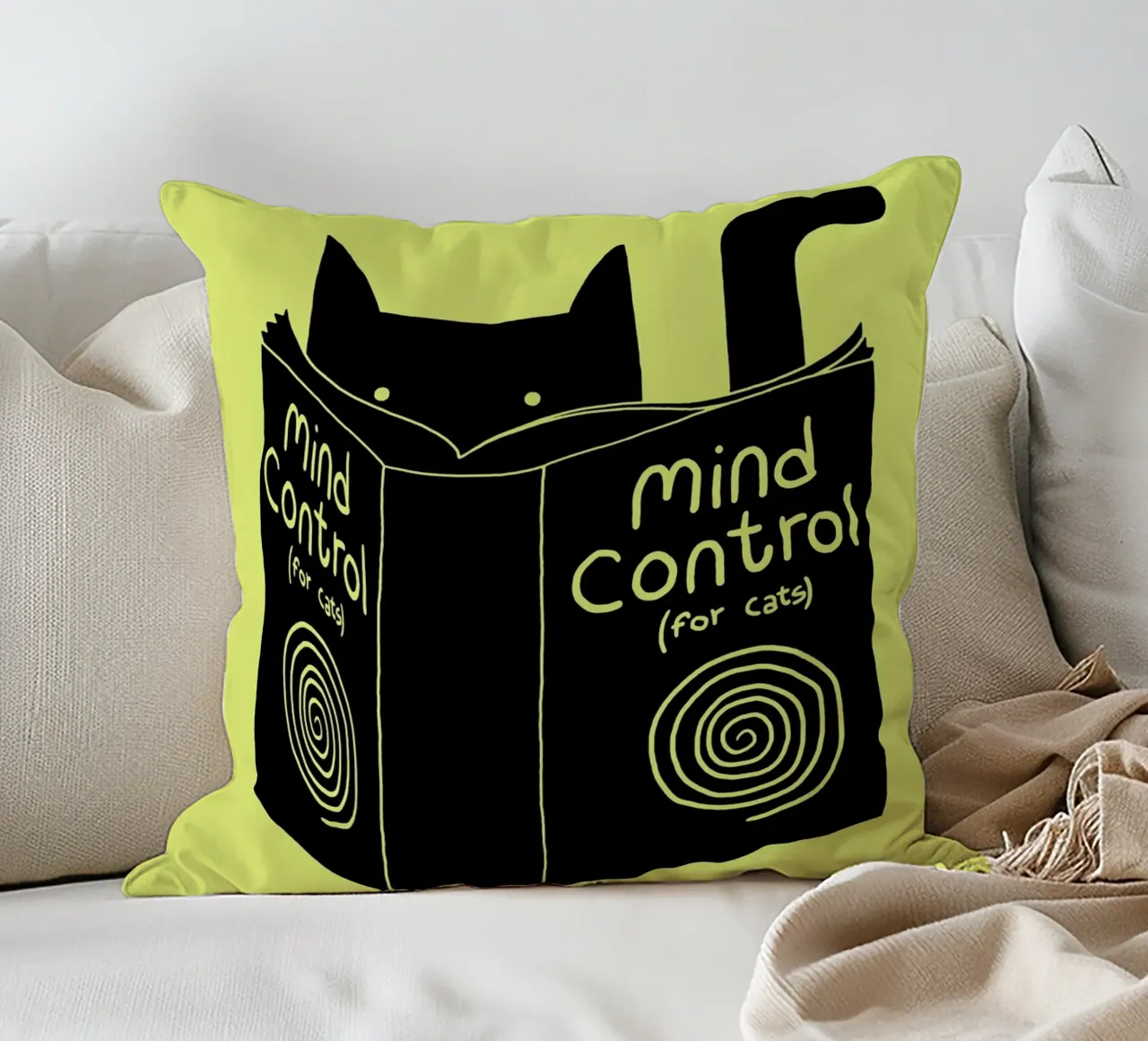 Mind Control cuscino da Tobe Fonseca