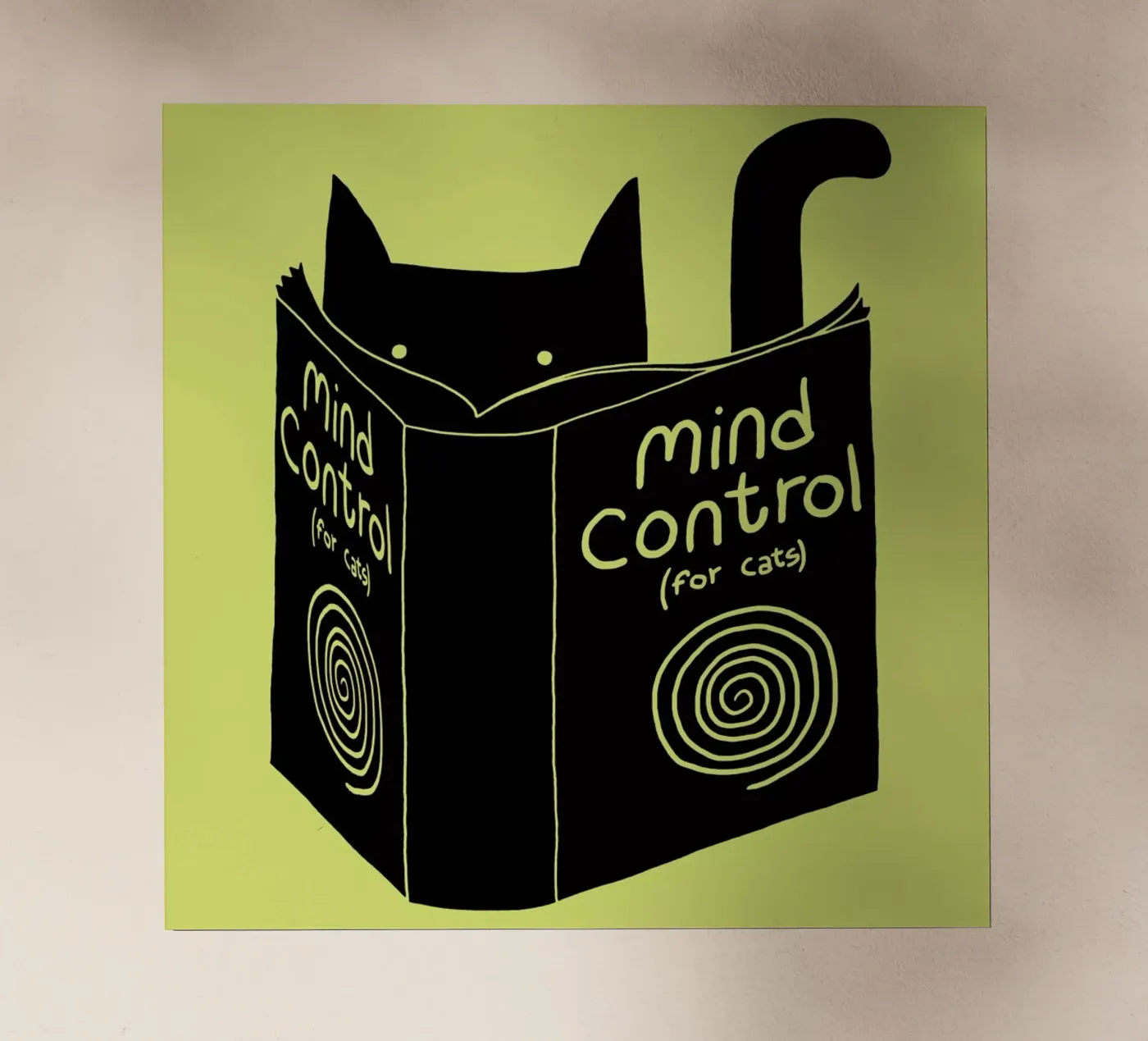 Mind Control backlit folie van Tobe Fonseca