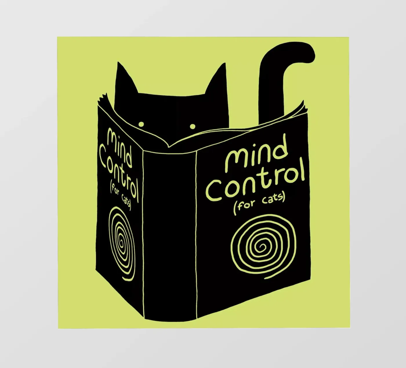 Mind Control backlit folie van Tobe Fonseca