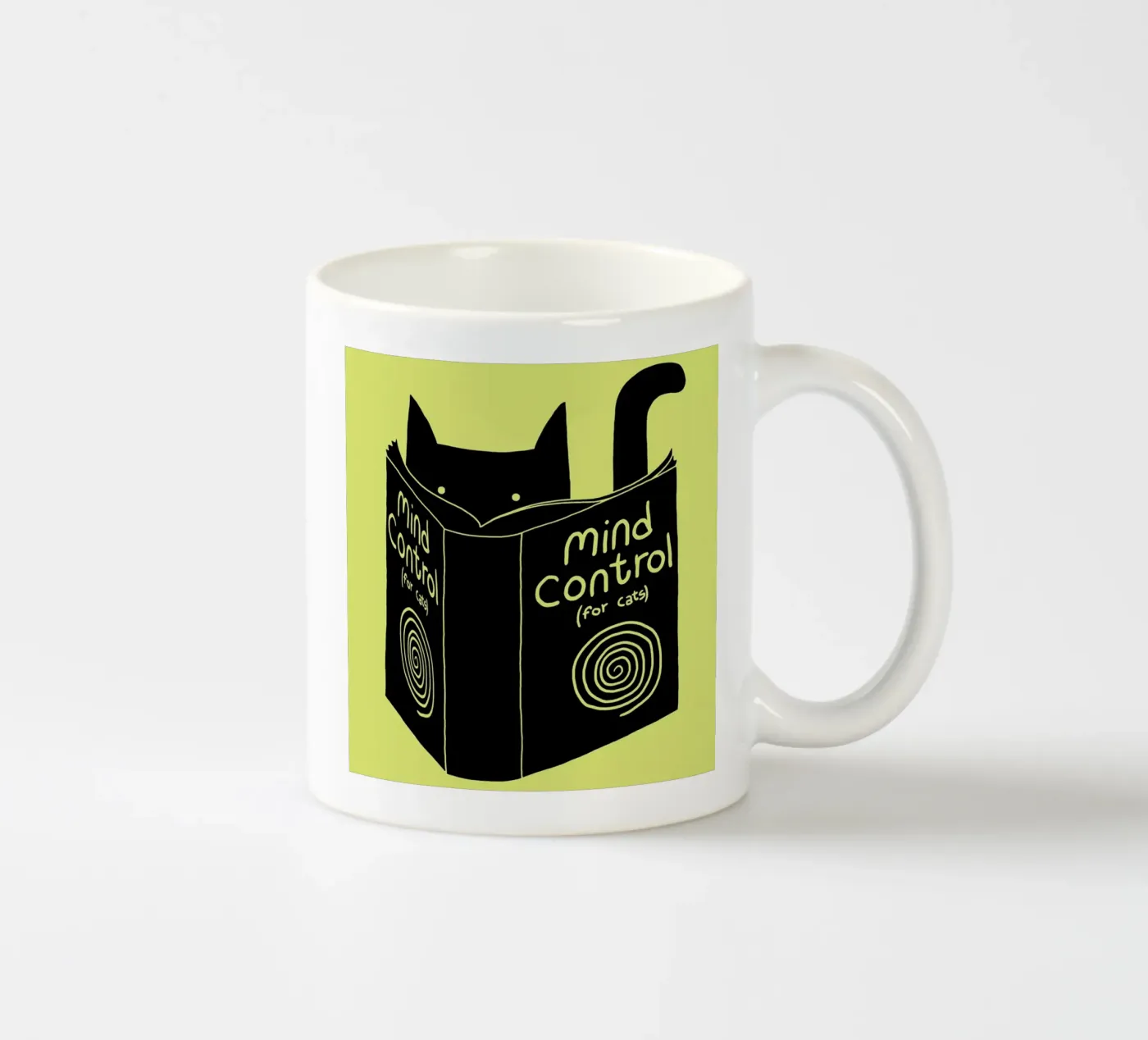 Mind Control ceramic mug by Tobe Fonseca
