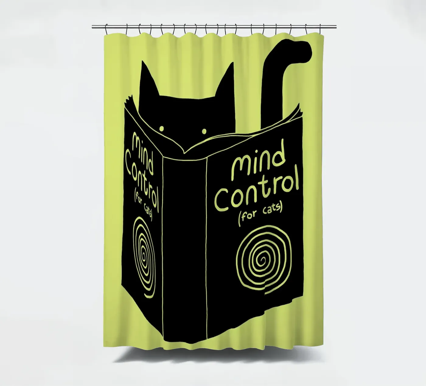 Mind Control Duschvorhang von Tobe Fonseca