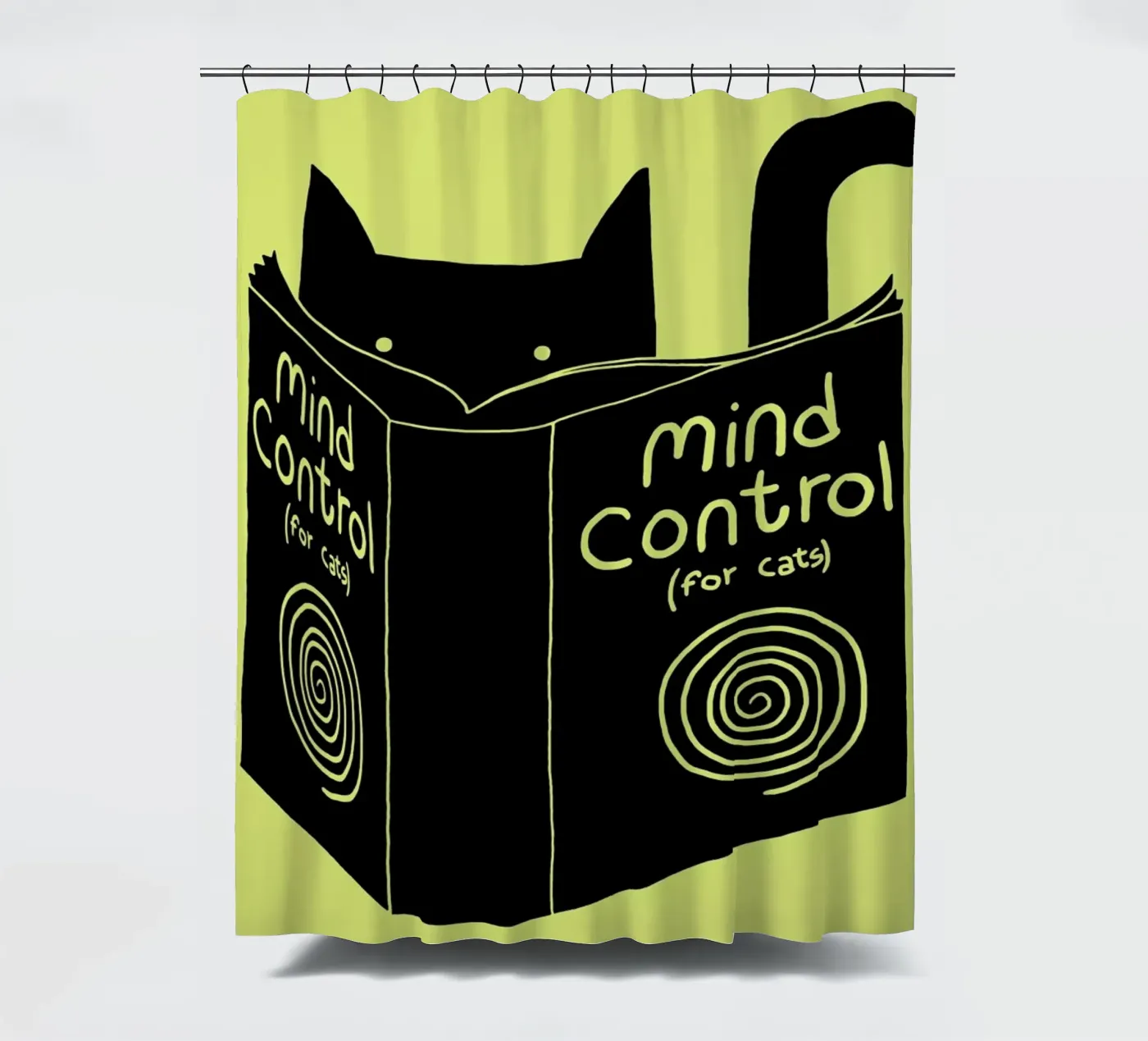 Mind Control Duschvorhang von Tobe Fonseca