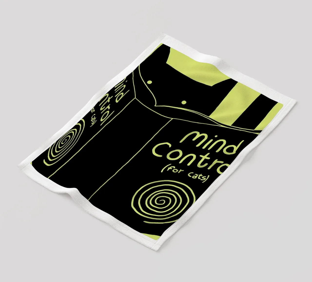 Mind Control Fleecedecke von Tobe Fonseca