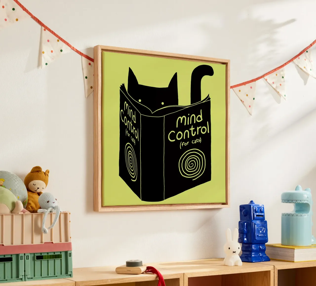 Mind Control canvas by Tobe Fonseca