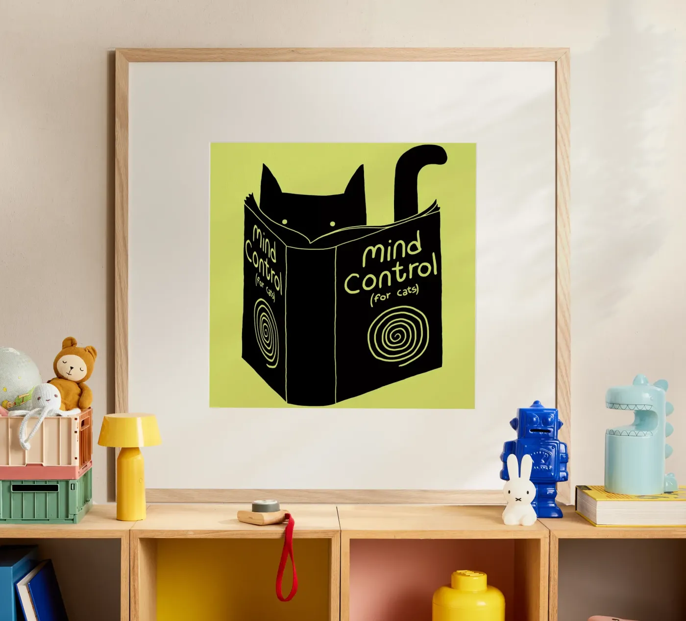 Mind Control poster da Tobe Fonseca