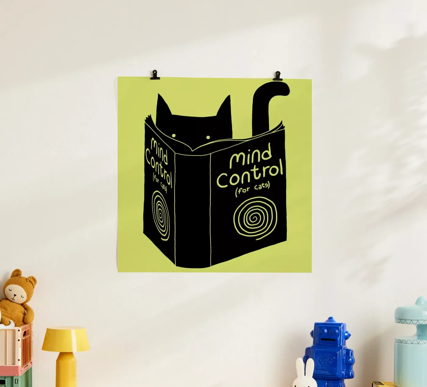 Mind Control poster da Tobe Fonseca
