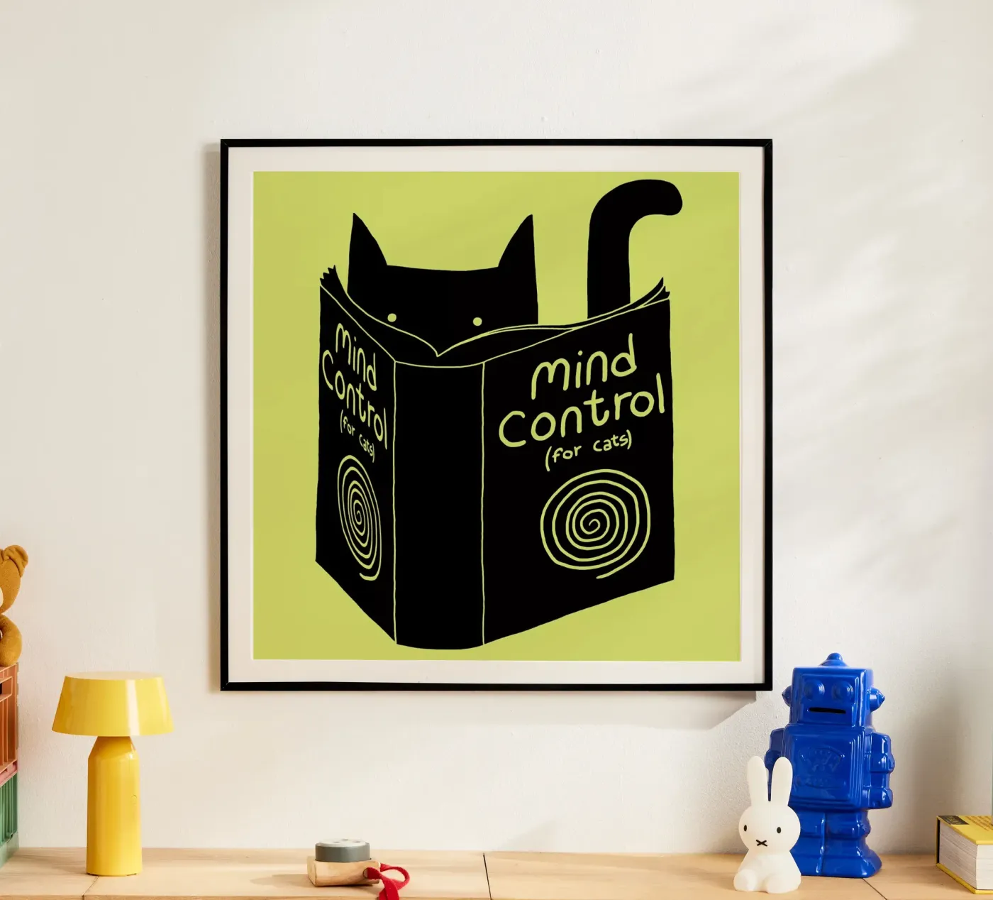 Mind Control poster da Tobe Fonseca