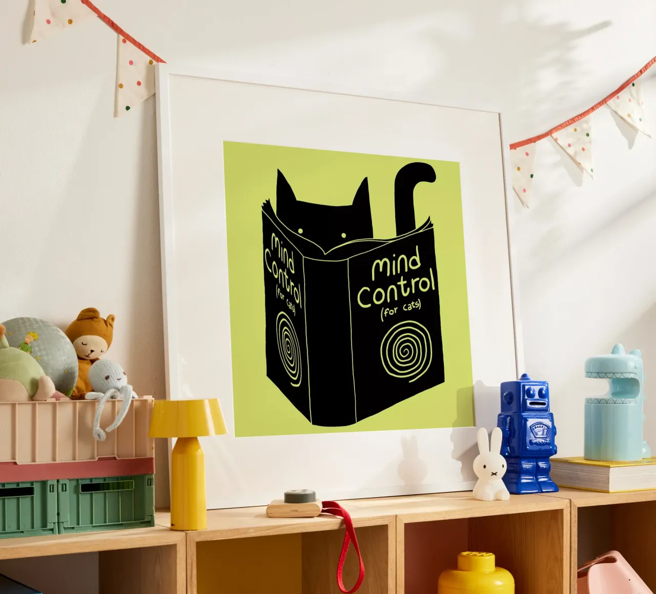 Mind Control poster van Tobe Fonseca