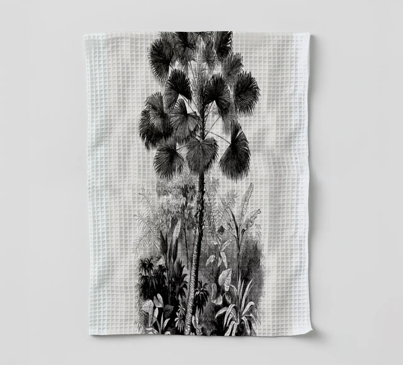 Fan Palm canovaccio da cucina da Flora & Fauna