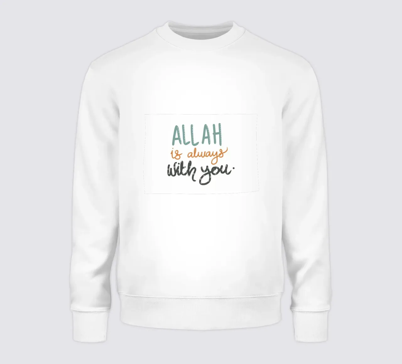 Allah è sempre con voi felpa da Albert S Jacob