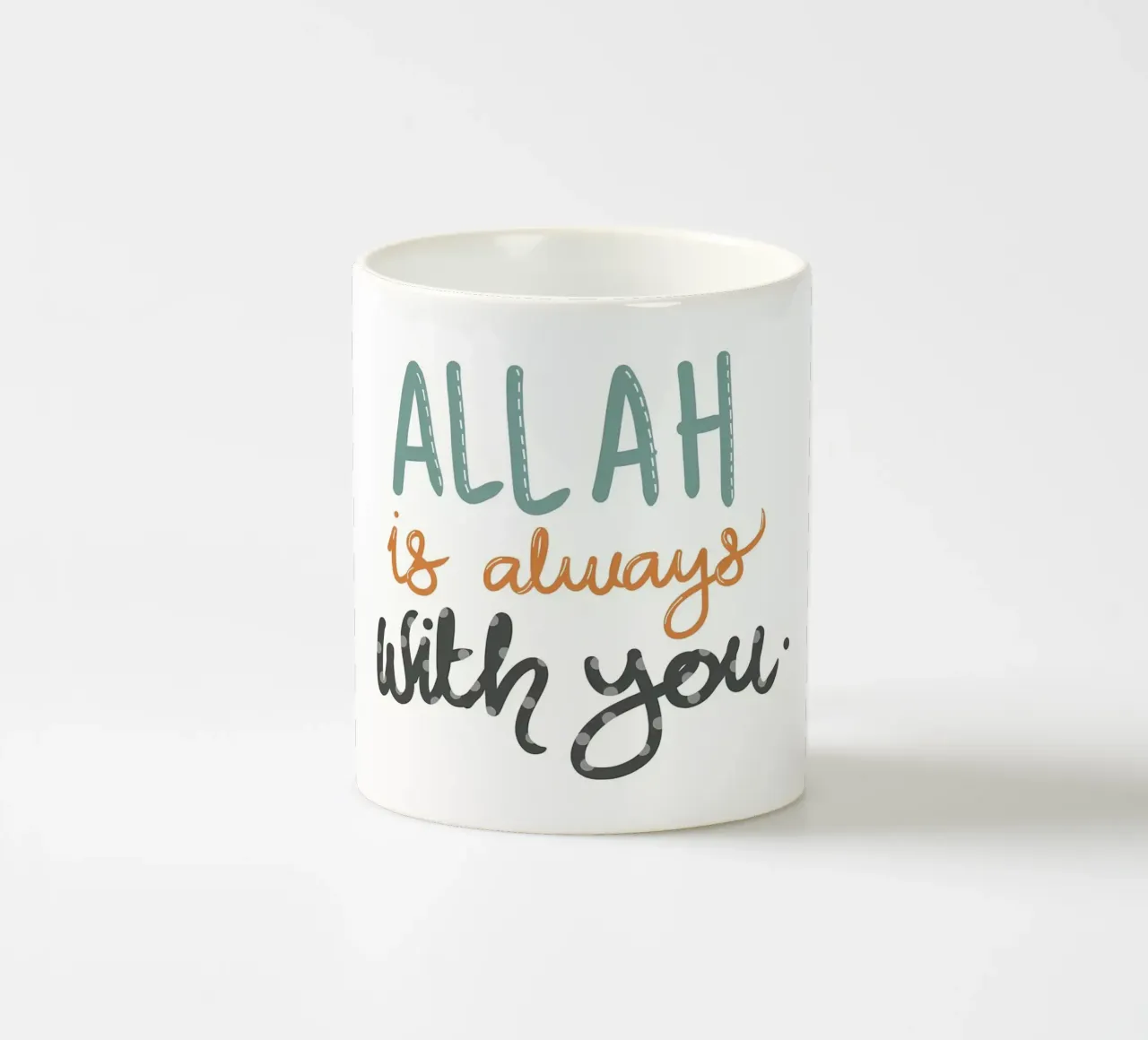 Allah è sempre con voi tazza in ceramica da Albert S Jacob