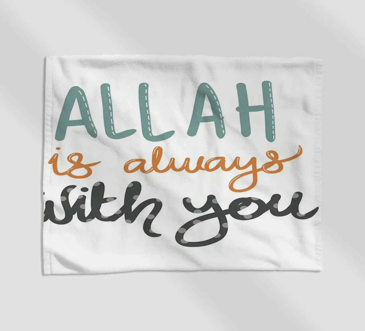 Allah è sempre con voi telo mare da Albert S Jacob