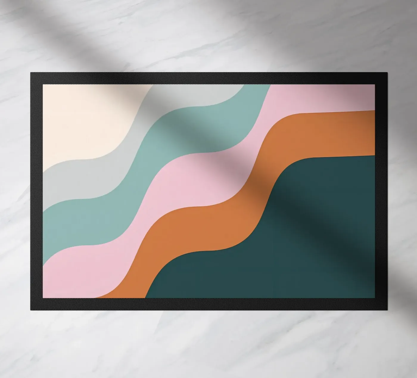 Serene Waves Fußmatte von James M Coyle