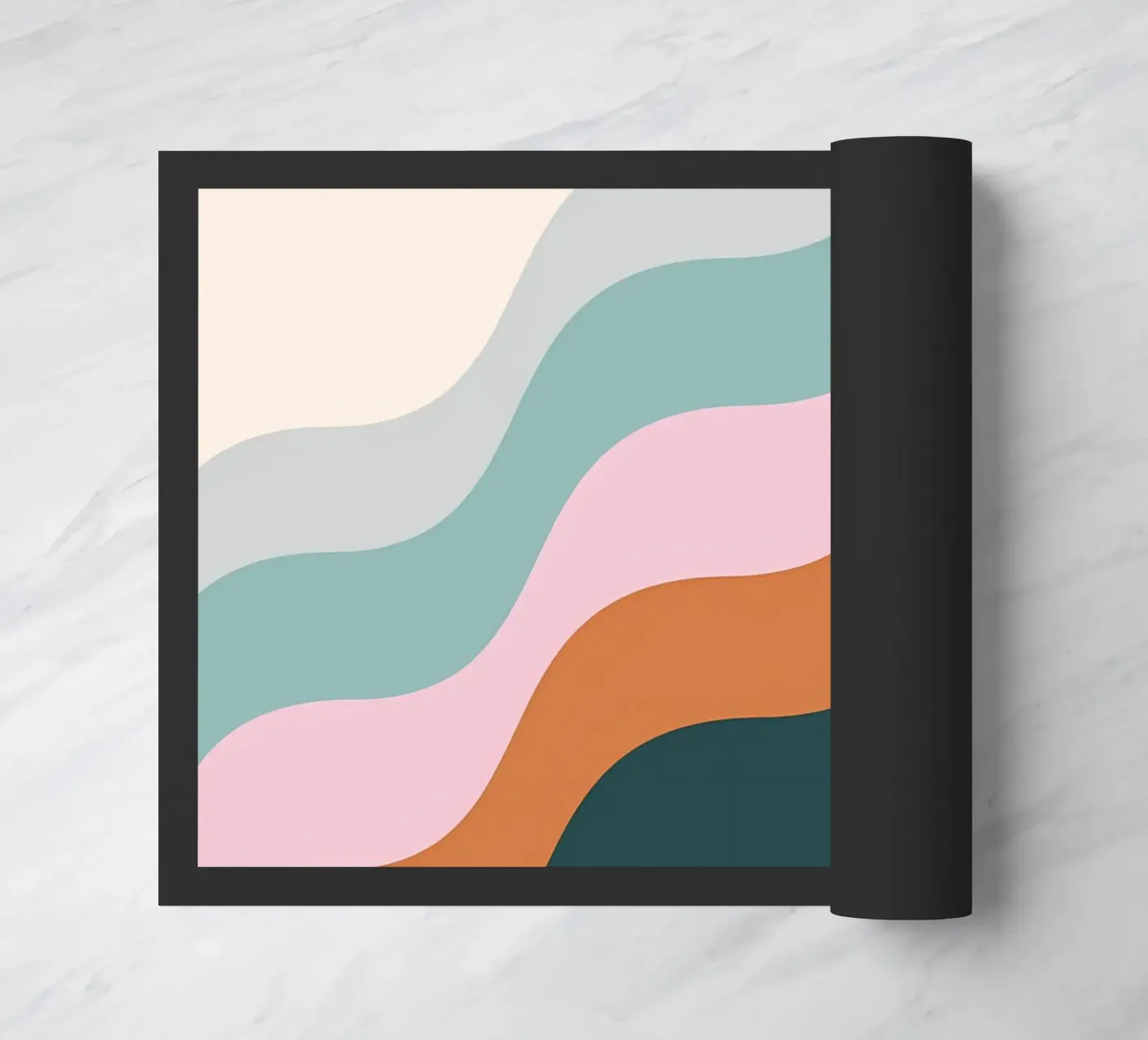 Serene Waves Fußmatte von James M Coyle