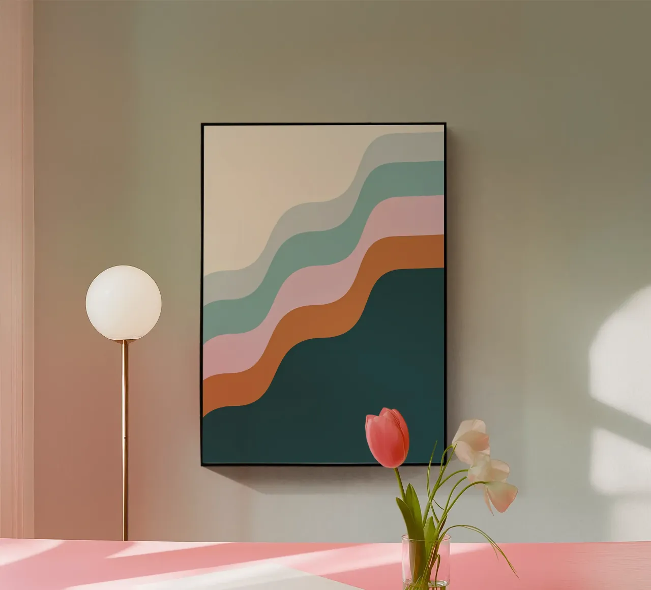 Onde serene plexiglass da James M Coyle