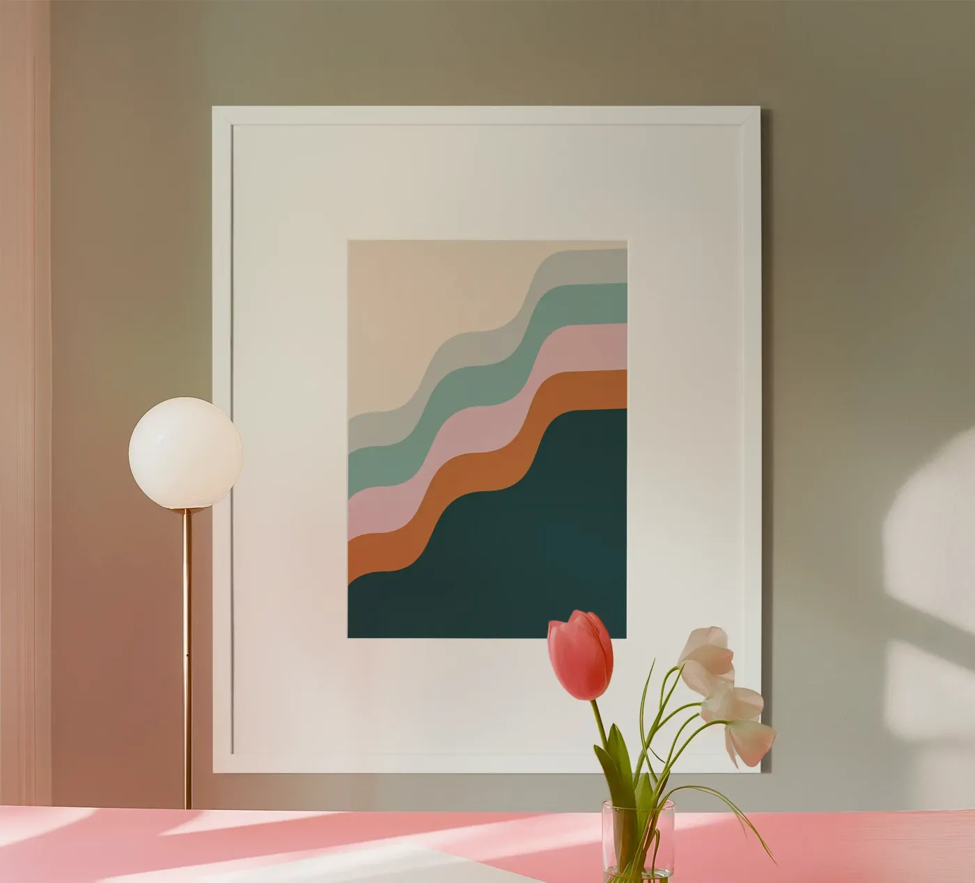 Serene Waves poster by James M Coyle