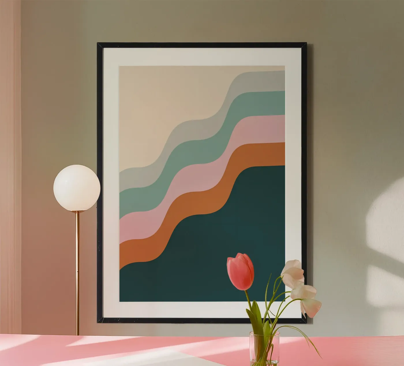 Serene Waves poster by James M Coyle