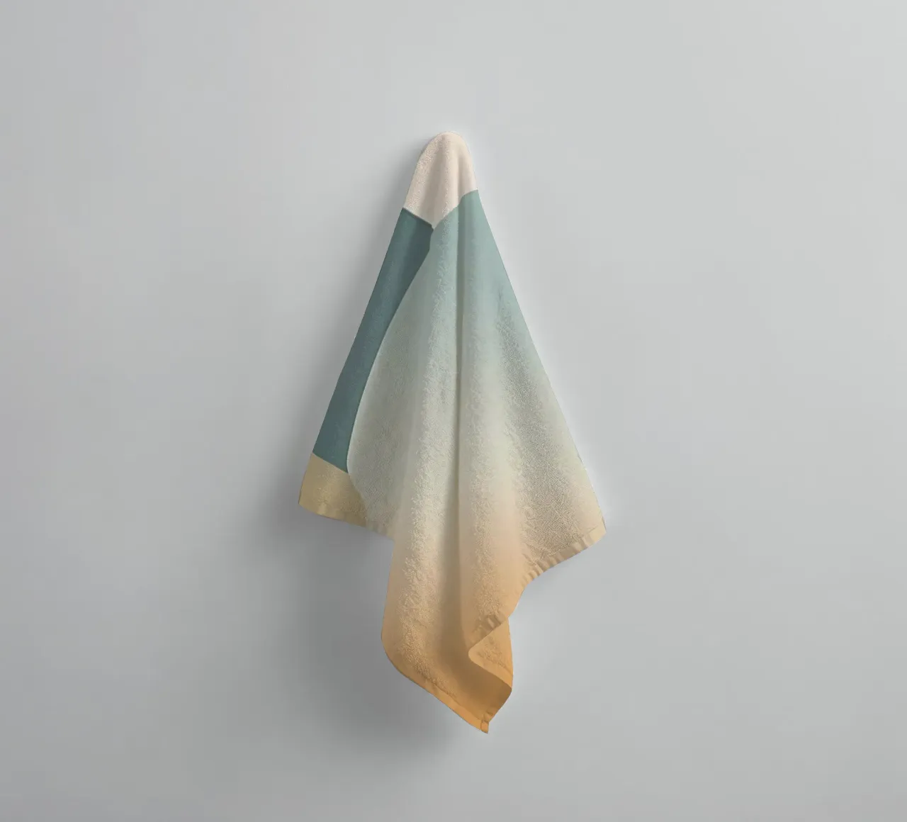 Art abstrait des fleurs en cercle serviette de bain de Rebecca Clark Wyrick